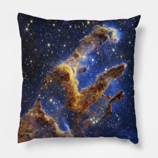 JWST Pillars of Creation, 2022 (James Webb/JWST) Pillow