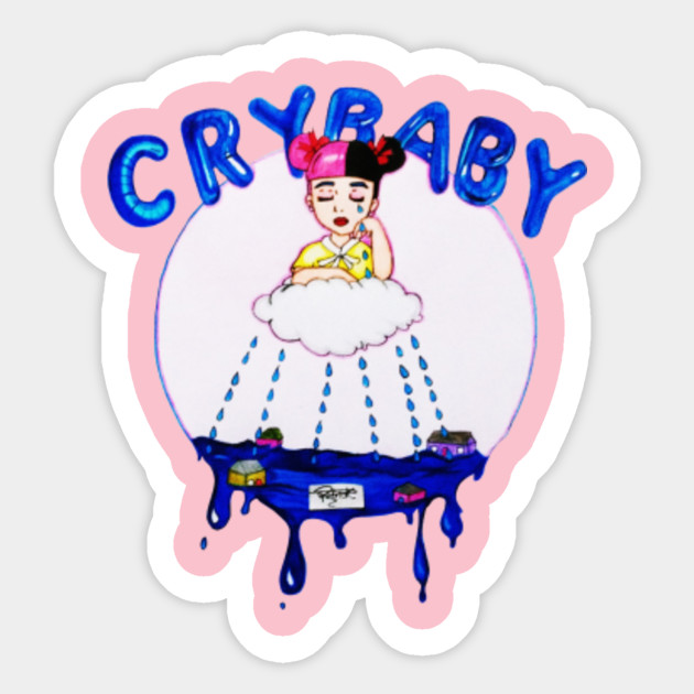 Parody Fan Art Cry Baby Creative Melanie Martinez Sticker