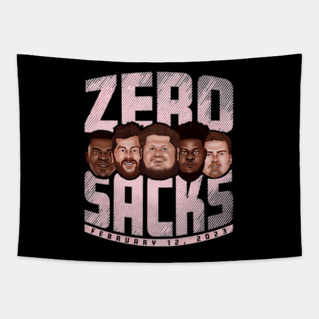 Creed Humphrey Kansas City Zero Sacks Tapestry by binchudala