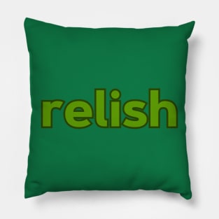 Halloween Costume Shirt RELISH Pillow