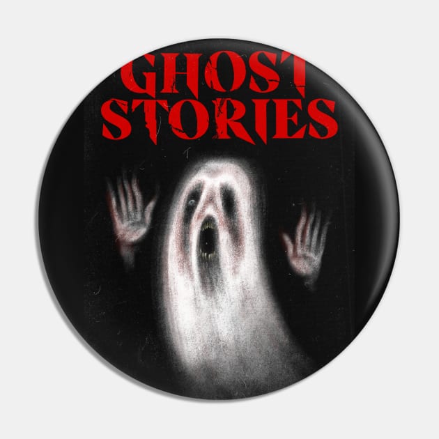 Ghost Stories Pin by LoudMouthThreads