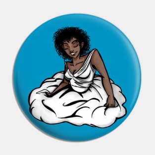 Cloud girl Pin