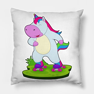 Unicorn Inline skating Roller skates Pillow