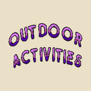 Outdoor Activities (Purple) T-Shirt