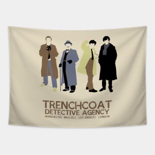 Trenchcoat Detective Agency Tapestry