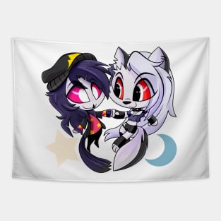 Loona and Octavia Chibi Tapestry