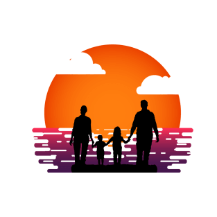 Chase Sunsets - Family T-Shirt