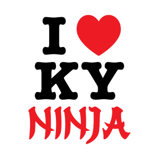 I Heart KY Ninja T-Shirt