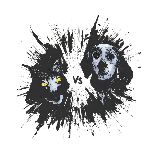 Cats VS Dogs by Tee.gram