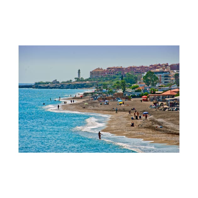 Penoncillo Beach Torrox Costa Spain by AndyEvansPhotos