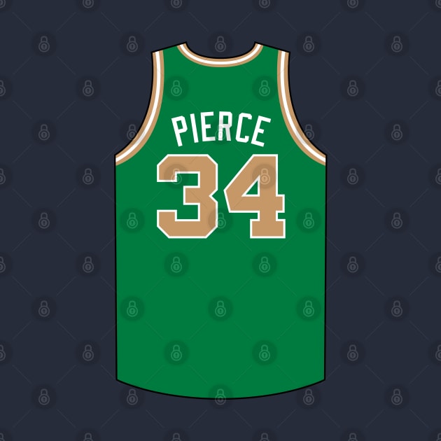 Paul Pierce Boston Jersey Qiangy by qiangdade