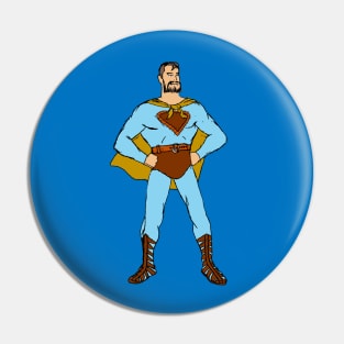 Circus Strongman Pin