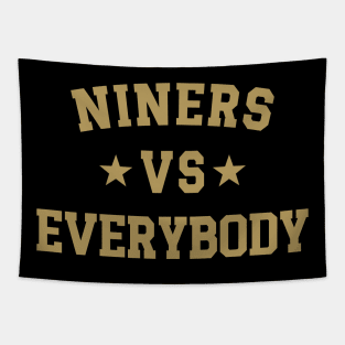 Niners Vs Everybody v4 Tapestry