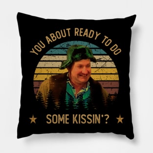 Retro You About Ready to Do Pillow