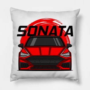 Front Red Sonata Sedan 8 Gen Pillow