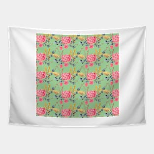 Spring Florals , Summer Dazzle Tapestry