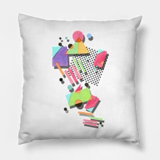 Retro 80s Geometric Pillow