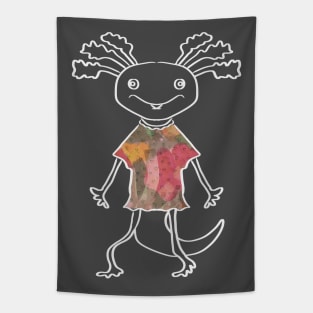 sweet funny axolotl Tapestry