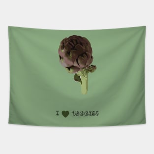 Artichoke - I love veggies Tapestry