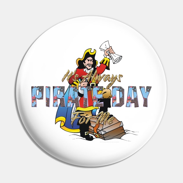 Pirate Day Pin by teepossible