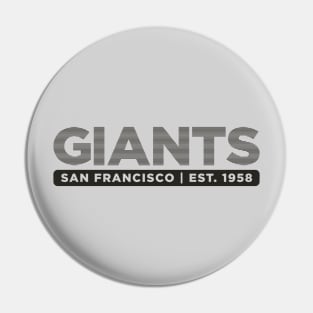 Giants #1 Pin