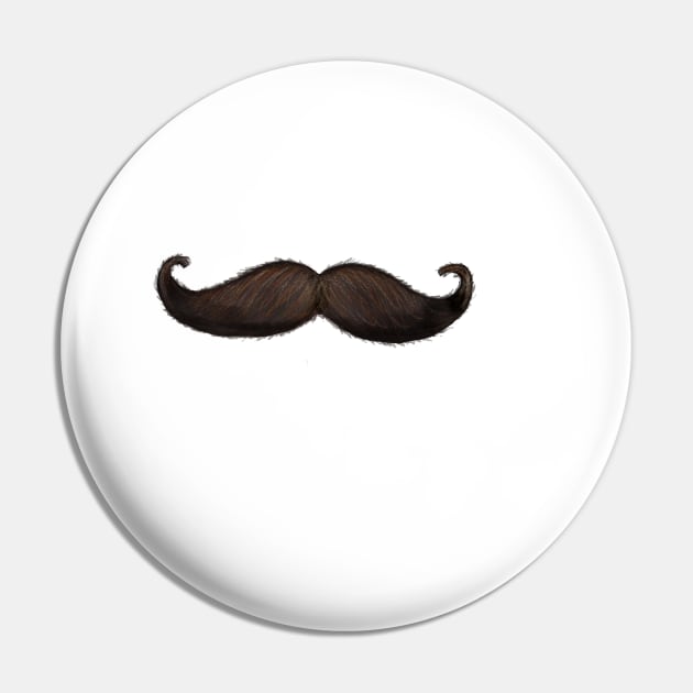 Mustache Pin by melissamiddle