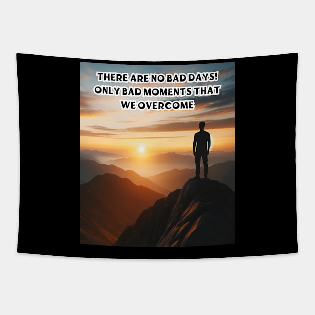 Sunrise Summit Inspiration Tapestry by vk09design