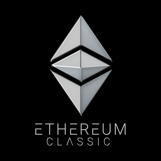 Ethereum Classic Made of Silver by andreabeloque