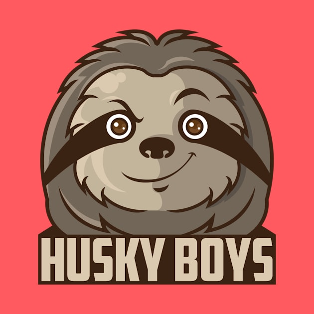 HuskyBoys Sloth Logo by FalseKillSwitch