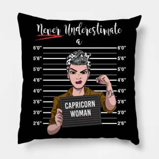 Capricorn Woman Pillow