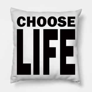 CHOOSE LIFE - Wham! Pillow