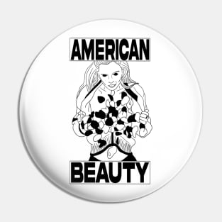 "American Beauty" Angela Rose Daydream Pin