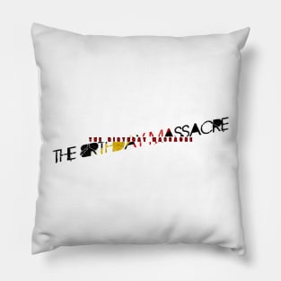 vintage typo The Birthday Massacre Pillow