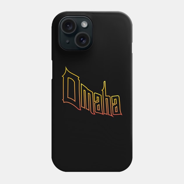 Omaha Sunset Phone Case by StoreShaSha