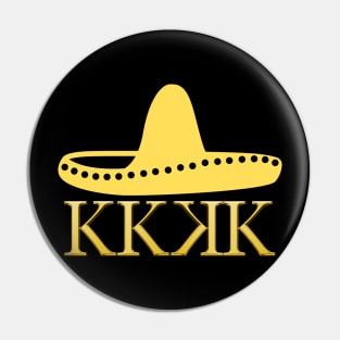 The Golden Sombrero Award- 4 strikeouts in a game Pin