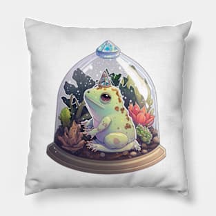 Wizard Frog in a Terrarium Pillow