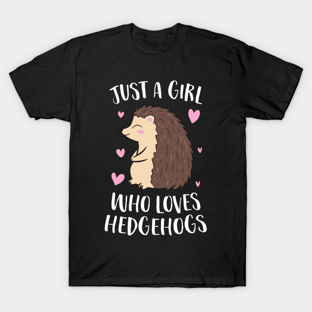 hedgehog t shirt for ladies