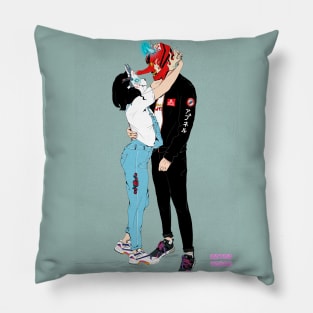 Tengu Boy & Kitsune Girl #1 Pillow