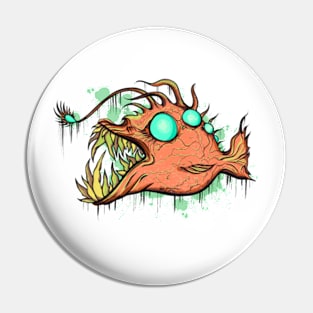 Angler fish monster Pin