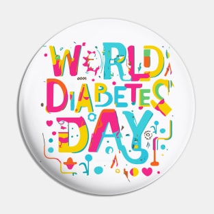 World Diabetes Day Pin