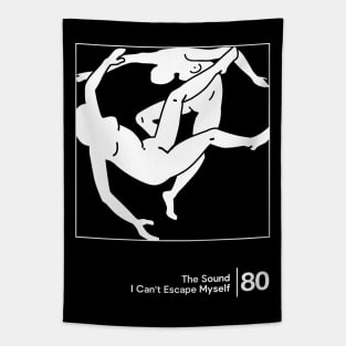 The Sound / Minimalist Graphic Artwork Design Tapestry