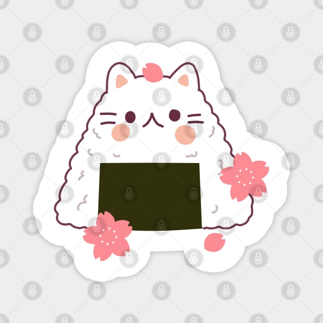 Onigiri Magnet by Miri Art