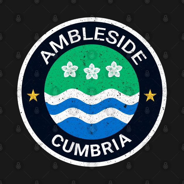 Ambleside - Cumbria Flag by CumbriaGuru