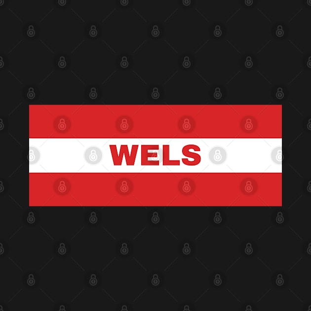 Wels City in Austrian Flag by aybe7elf