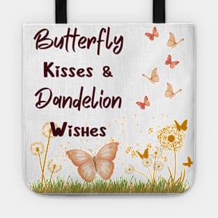 Elegance in Every Sip with Our 'Butterfly Kisses & Dandelion Wishes' Tote