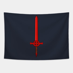 Blood Demon Sword Tapestry