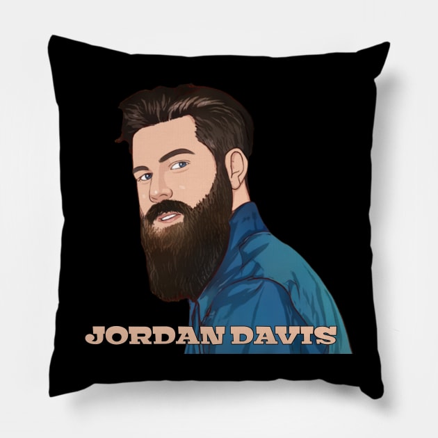 Jordan Davis Pillow by My Quotes