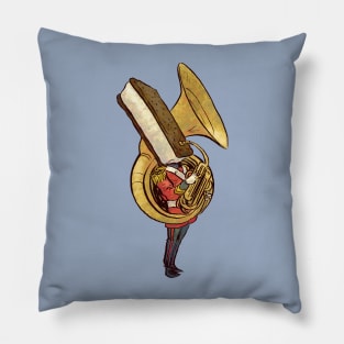 Tuba Cream Sandwich Pillow