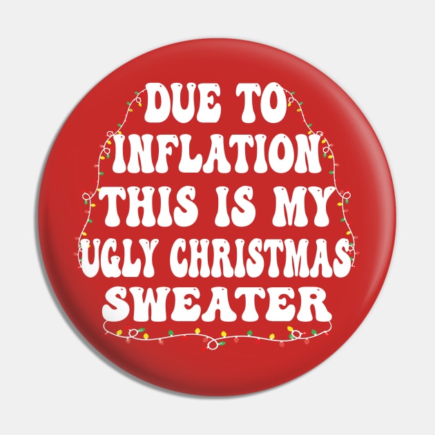 funny due to inflation ugly christmas sweaters for men women