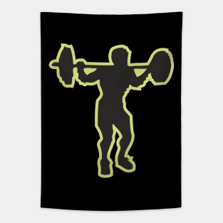 Weight lifter Tapestry